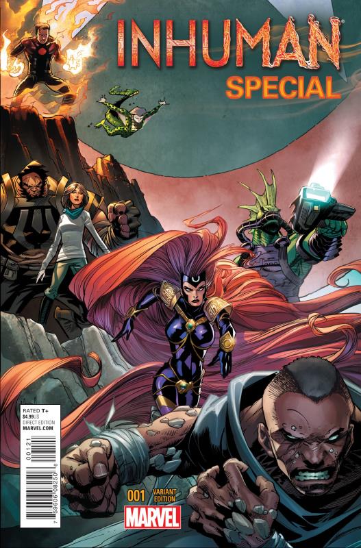 INHUMAN SPECIAL #1 KUBERT CONNECTING B VARIANT