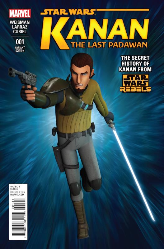 KANAN LAST PADAWAN #1 1:15 REBELS TELEVISION SHOW VARIANT