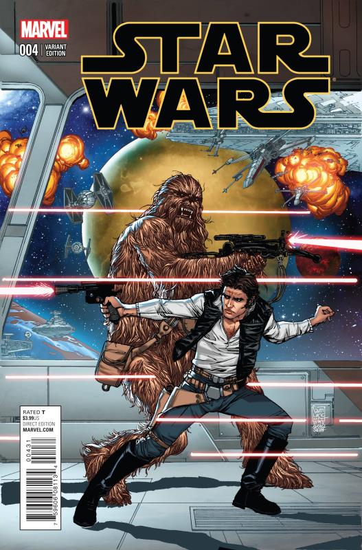 STAR WARS #4 1:25 CAMUNCOLI VARIANT