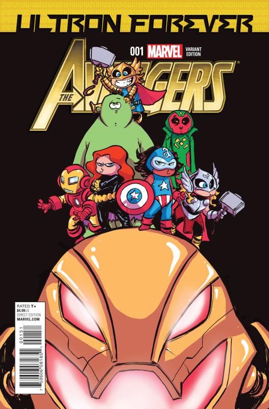 AVENGERS ULTRON FOREVER #1 YOUNG VARIANT