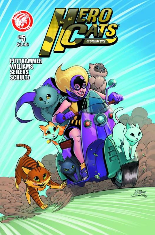 HERO CATS #5 WILLIAMS VARIANT