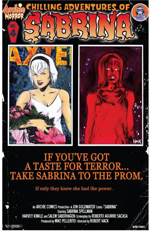 SABRINA #4 CARRIE VARIANT CVR (RES) (MR)