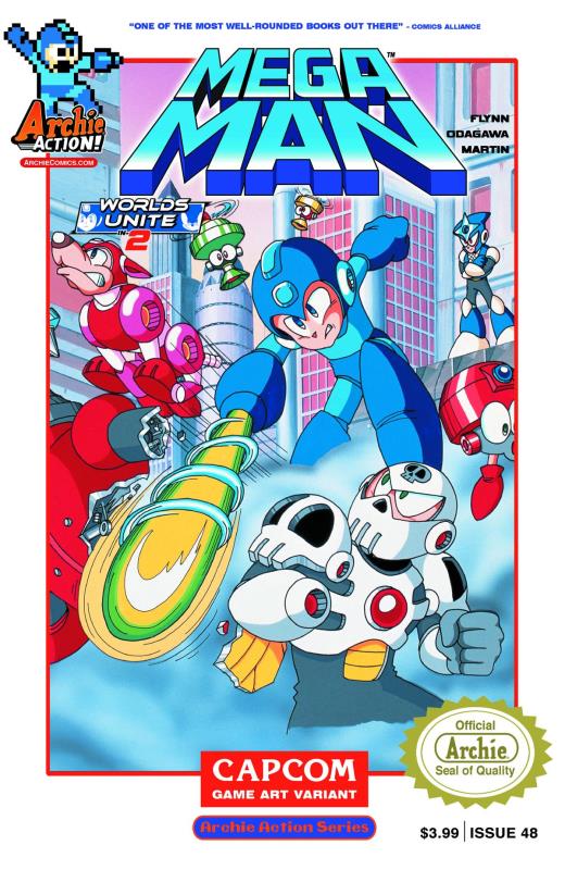 MEGA MAN #48 DOC IS IN VARIANT CVR