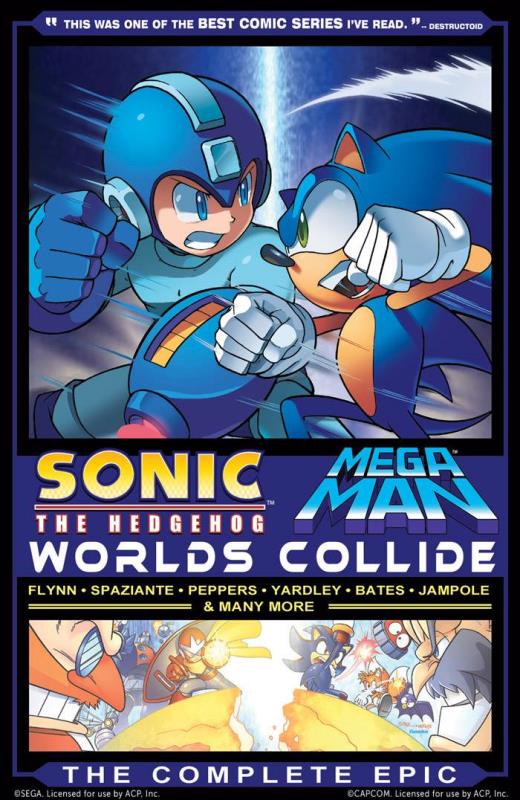 SONIC MEGA MAN WORLDS COLLIDE COMPLETE EPIC TP PX ED