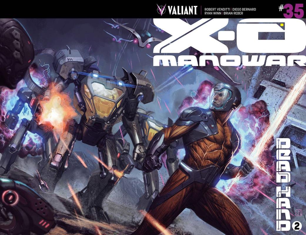 X-O MANOWAR #35 CVR B MOLINA