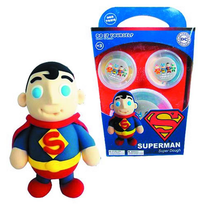 SUPERMAN SUPER DOUGH DIY MODELING SET