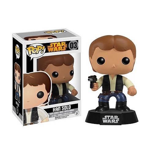 POP STAR WARS VINYL FIGURE 03 HAN SOLO