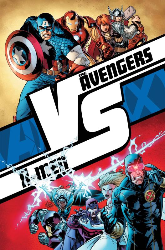 AVENGERS VS X-MEN BY KUBERT POSTER