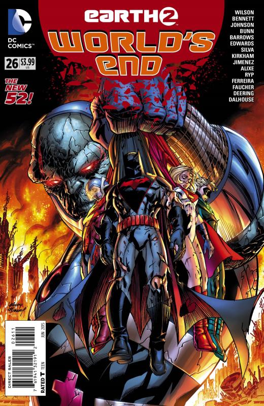 EARTH 2 WORLDS END #26 (NOTE PRICE)