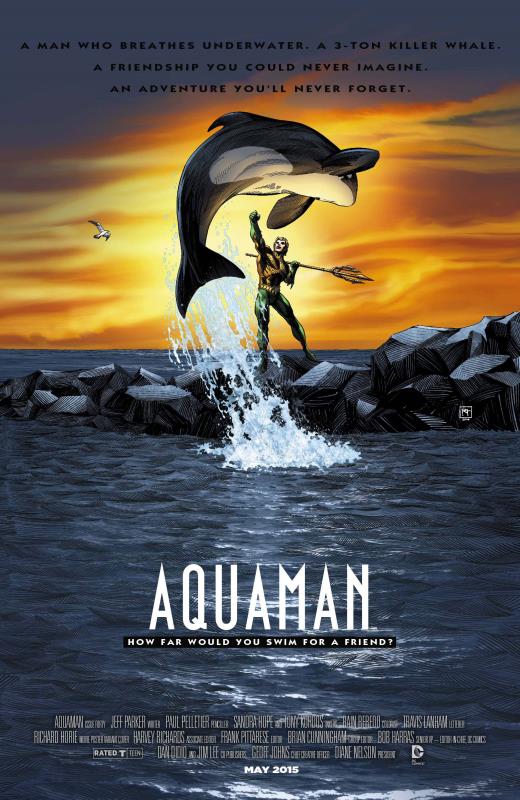 AQUAMAN #40 MOVIE POSTER VARIANT ED