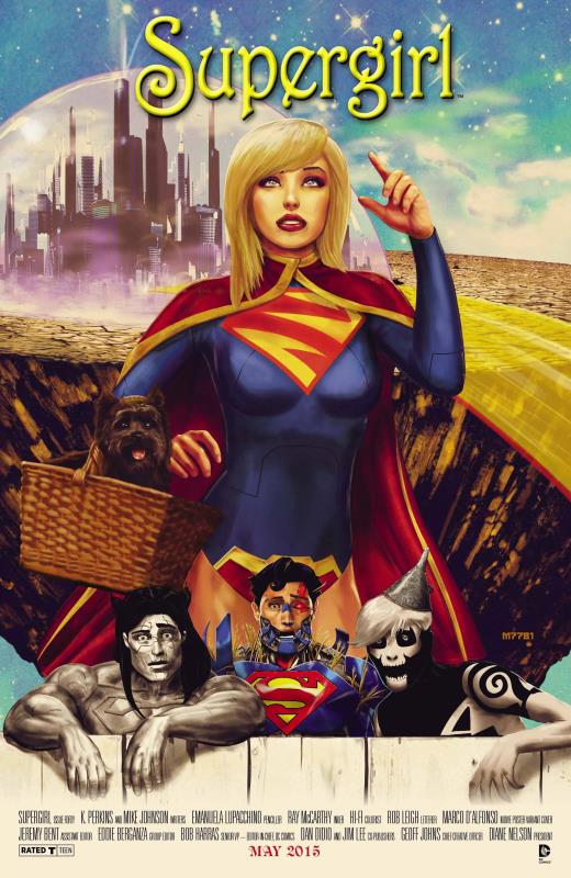 SUPERGIRL #40 MOVIE POSTER VARIANT ED