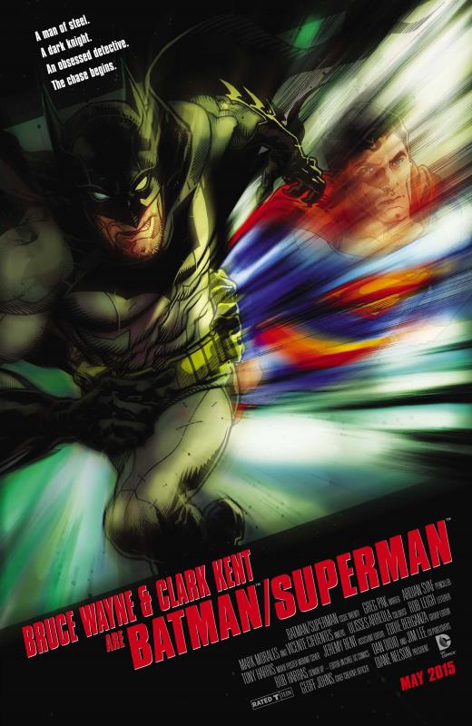 BATMAN SUPERMAN #20 MOVIE POSTER VARIANT ED