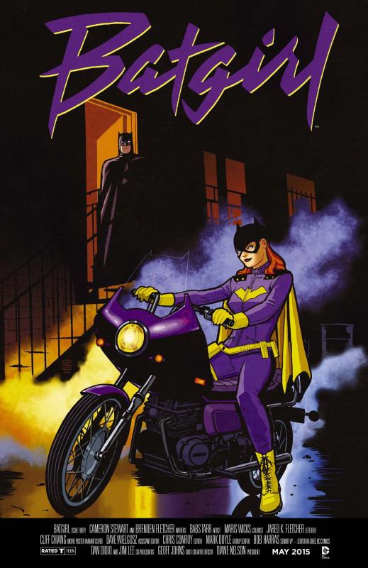 BATGIRL #40 MOVIE POSTER VARIANT ED