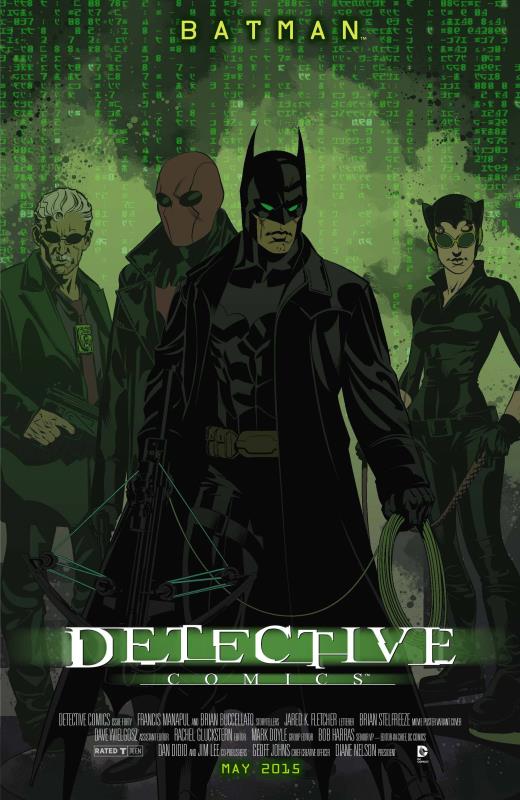 DETECTIVE COMICS #40 MOVIE POSTER VARIANT ED