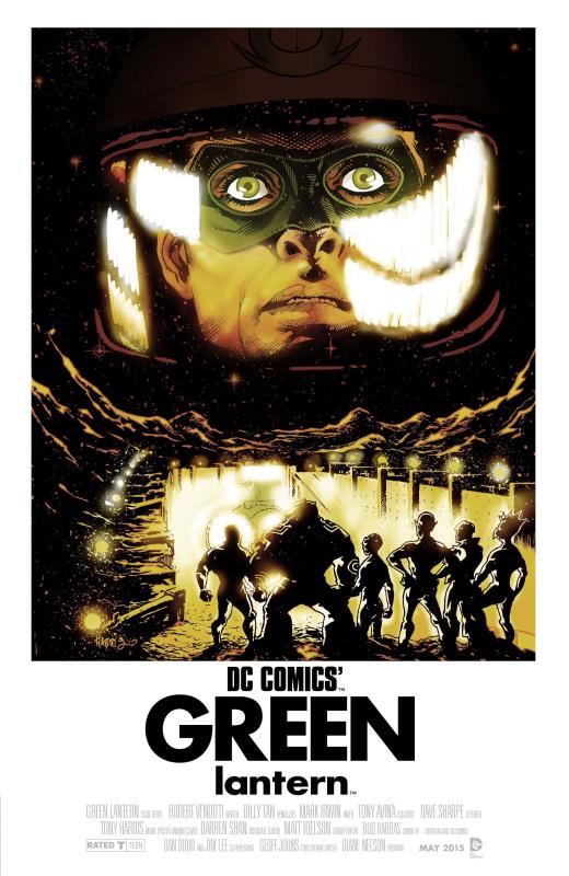 GREEN LANTERN #40 MOVIE POSTER VARIANT ED