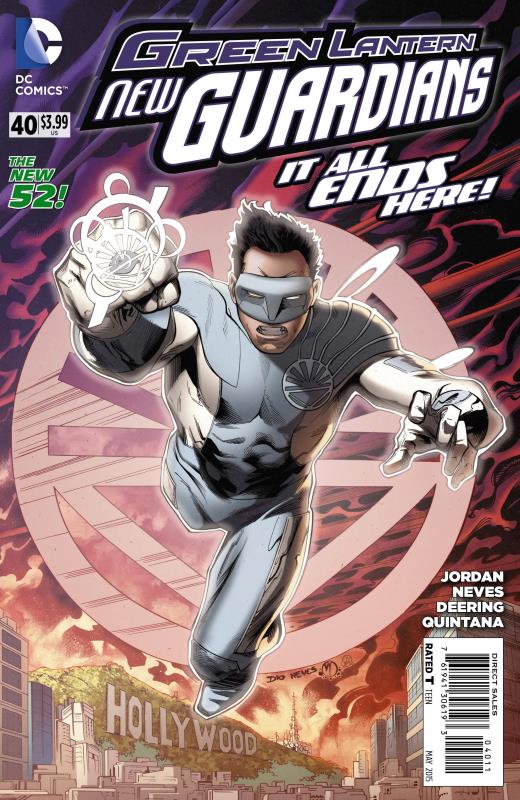 GREEN LANTERN NEW GUARDIANS #40 (NOTE PRICE)