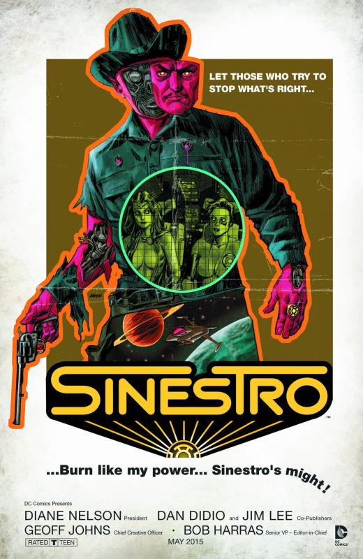 SINESTRO #11 MOVIE POSTER VARIANT ED