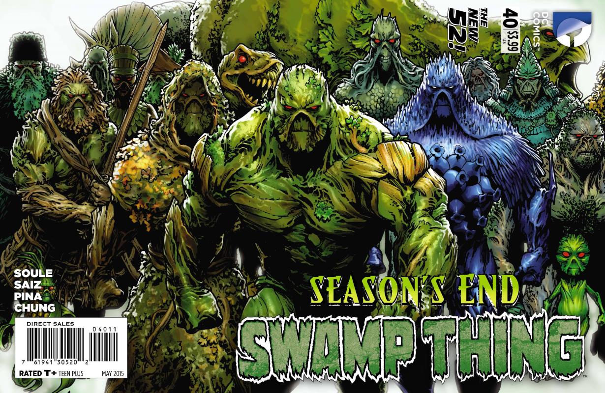 SWAMP THING #40 (NOTE PRICE)