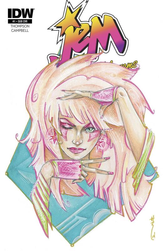 JEM & THE HOLOGRAMS #1 SUBSCRIPTION VARIANT