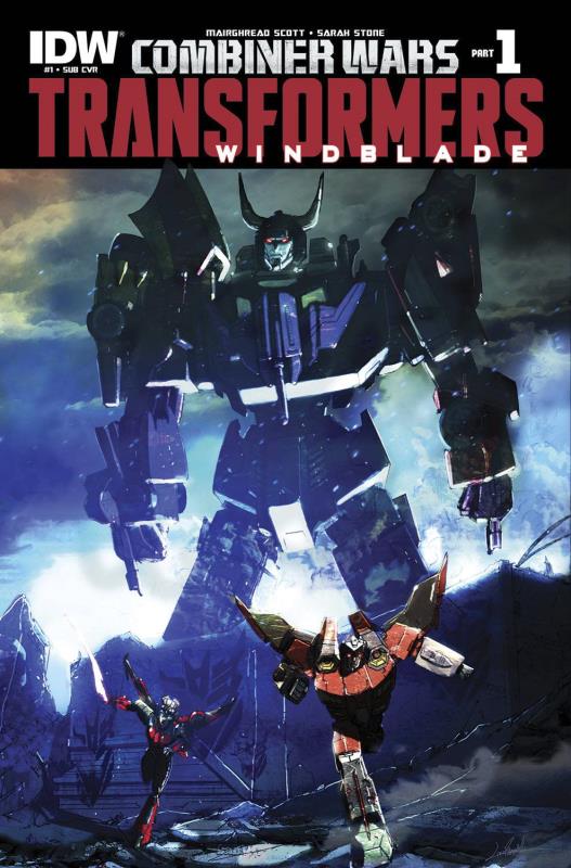 TRANSFORMERS WINDBLADE COMBINER WARS #1 SUBSCRIPTION VARIANT