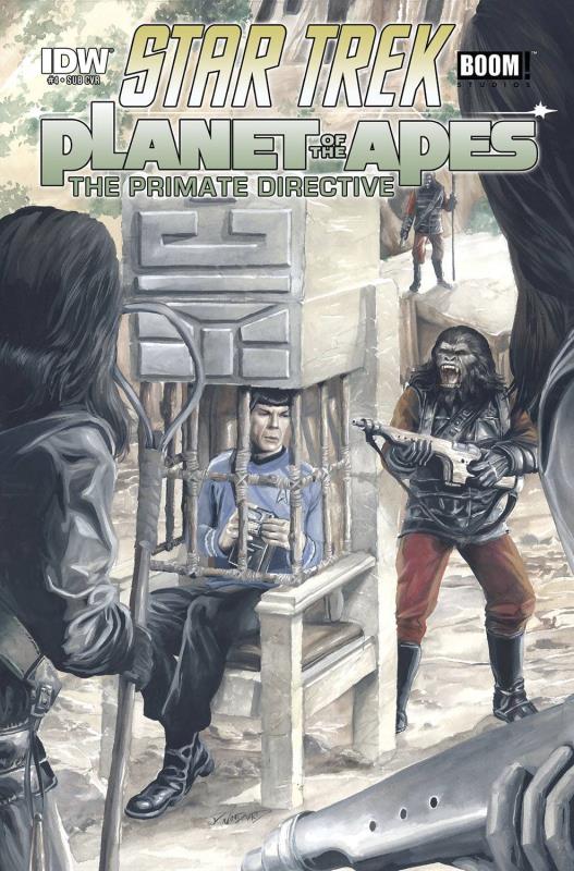 STAR TREK PLANET OF THE APES #4 (OF 5) SUBSCRIPTION VARIANT