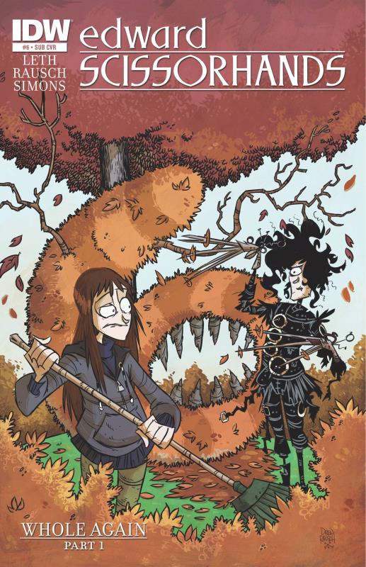 EDWARD SCISSORHANDS #6 SUBSCRIPTION VARIANT