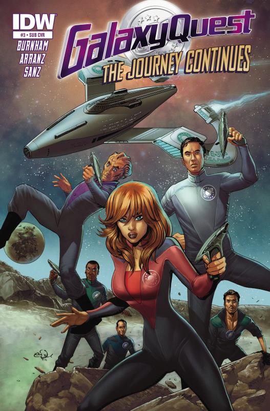 GALAXY QUEST JOURNEY CONTINUES #3 (OF 4) SUBSCRIPTION VARIANT