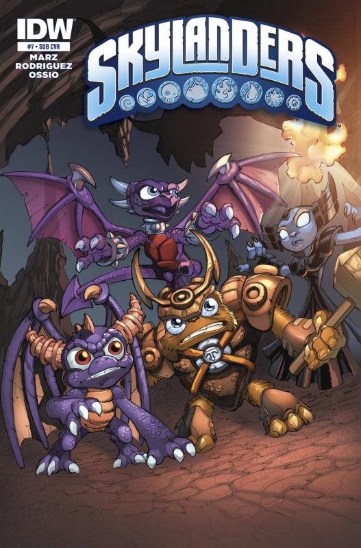 SKYLANDERS #7 SUBSCRIPTION VARIANT