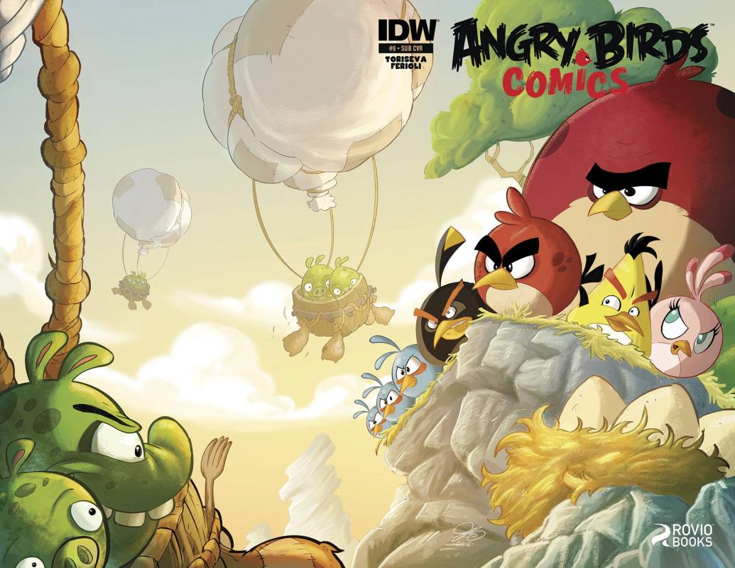 ANGRY BIRDS #9 SUBSCRIPTION VARIANT