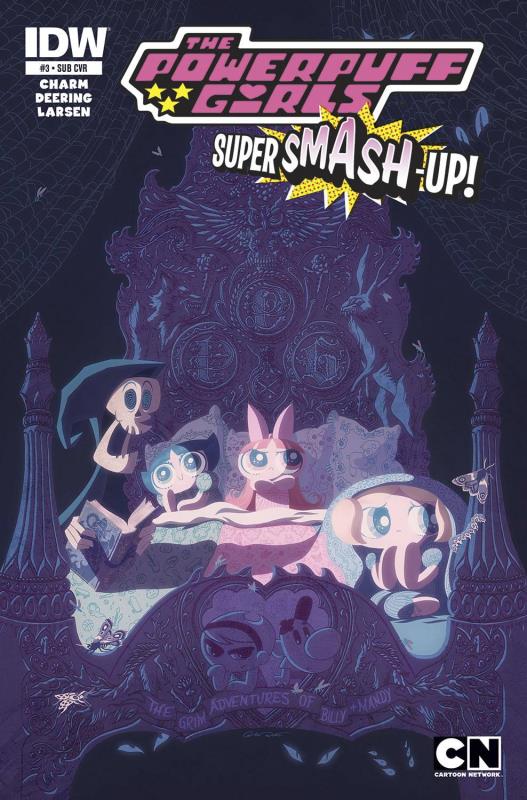 POWERPUFF GIRLS SUPER SMASH-UP #3 (OF 6) SUBSCRIPTION VARIANT