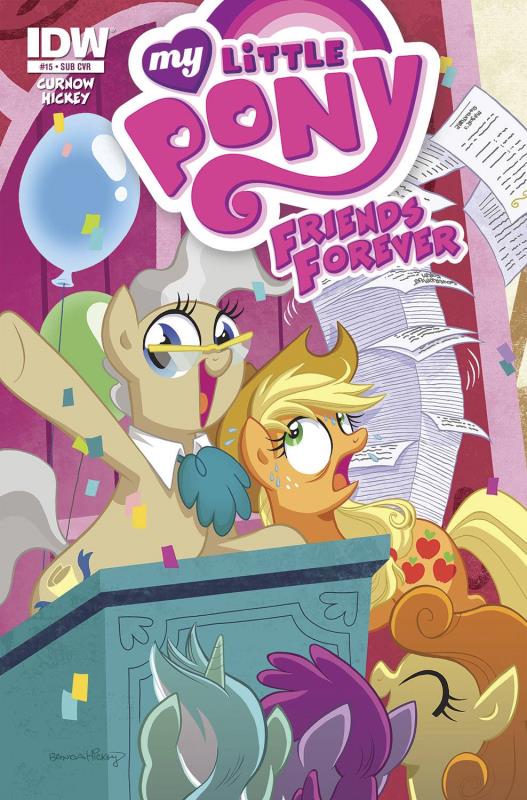 MY LITTLE PONY FRIENDS FOREVER #15 SUBSCRIPTION VARIANT