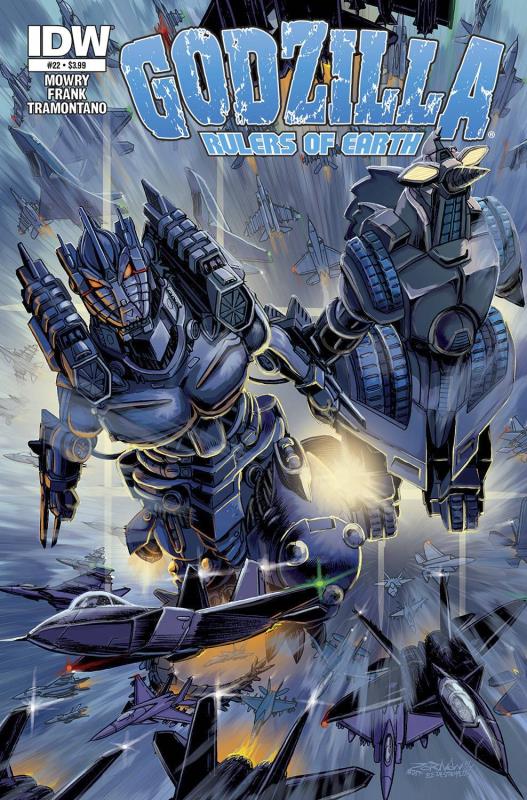 GODZILLA RULERS OF THE EARTH #22 SUBSCRIPTION VARIANT