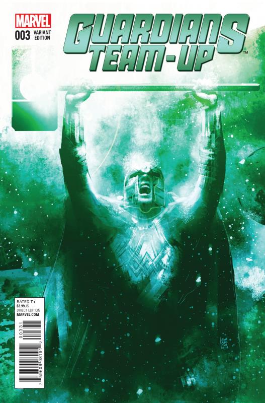 GUARDIANS TEAM-UP #3 1:20 SORRENTINO COSMIC CHARACTER VARIANT