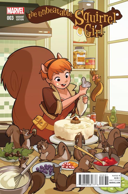 UNBEATABLE SQUIRREL GIRL #3 WOMEN OF MARVEL VARIANT