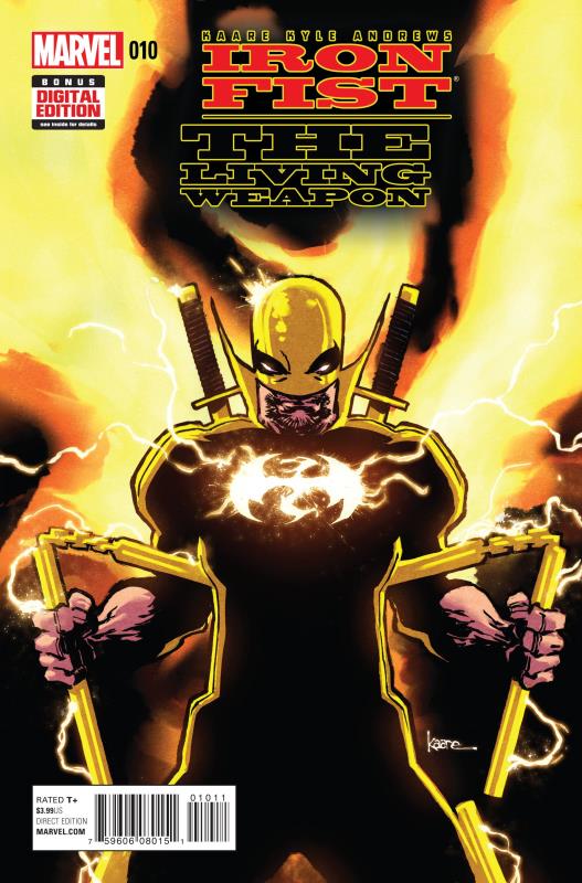 IRON FIST LIVING WEAPON #10