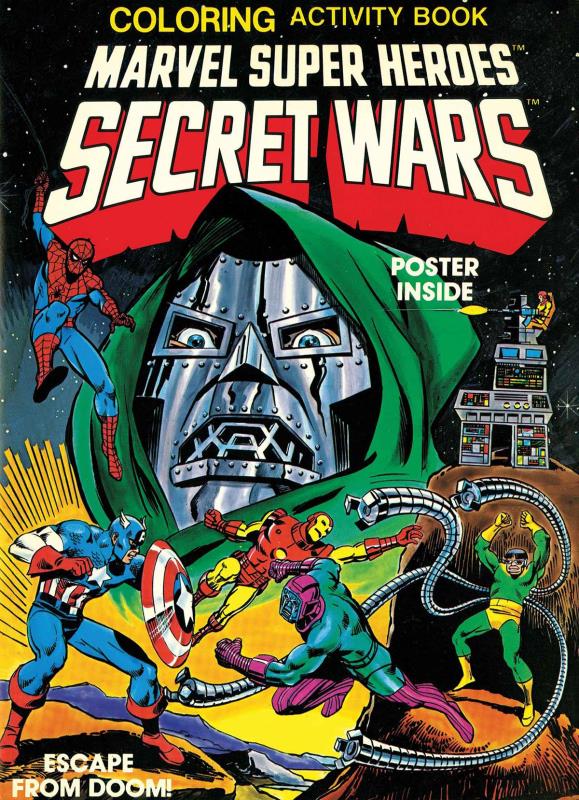 MARVEL SH SECRET WARS ACTIVITY BOOK FACSIMILE COLL TP