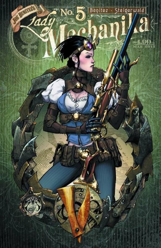 LADY MECHANIKA #5 1:10 BENITEZ VARIANT