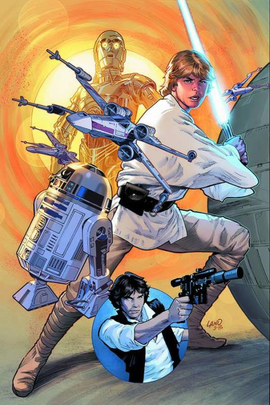 DF STAR WARS #1 DF EXCL GREG LAND CVR