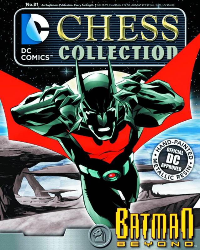 DC SUPERHERO CHESS FIG COLL MAG #81 BATMAN BEYOND WHITE KNIGHT