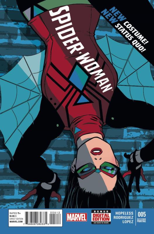 SPIDER-WOMAN #5 RODRIGUEZ 2ND PTG VARIANT(PP #1171)