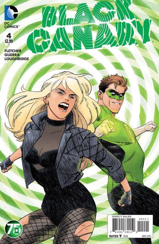 BLACK CANARY #4 GREEN LANTERN 75 VARIANT ED