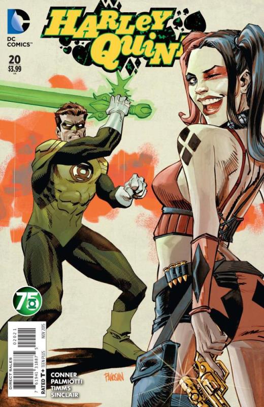 HARLEY QUINN #20 GREEN LANTERN 75 VARIANT ED