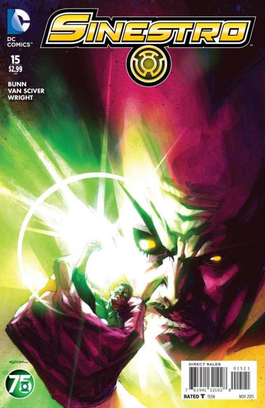 SINESTRO #15 GREEN LANTERN 75 VARIANT ED