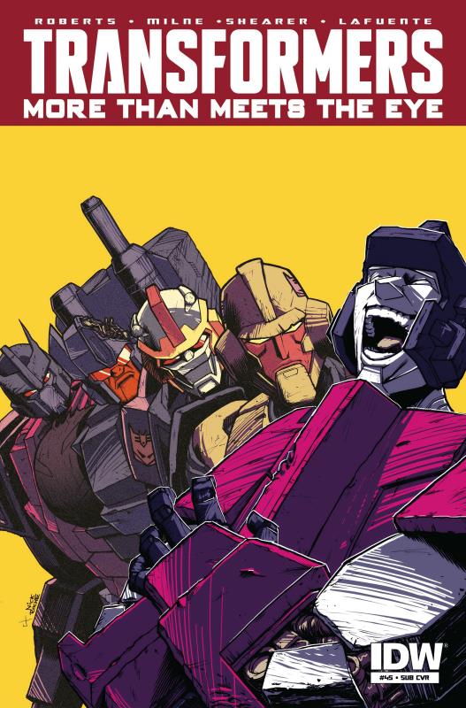 TRANSFORMERS MORE THAN MEETS EYE #45 SUBSCRIPTION VARIANT