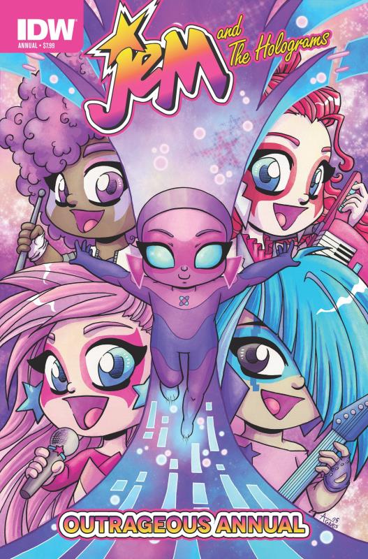 JEM & THE HOLOGRAMS OUTRAGEOUS ANNUAL #1