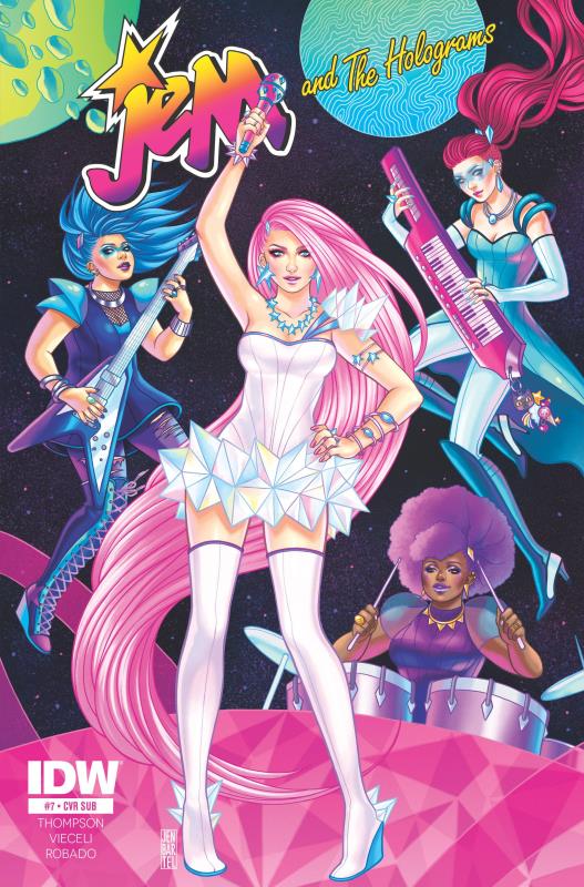 JEM & THE HOLOGRAMS #7 SUBSCRIPTION VARIANT