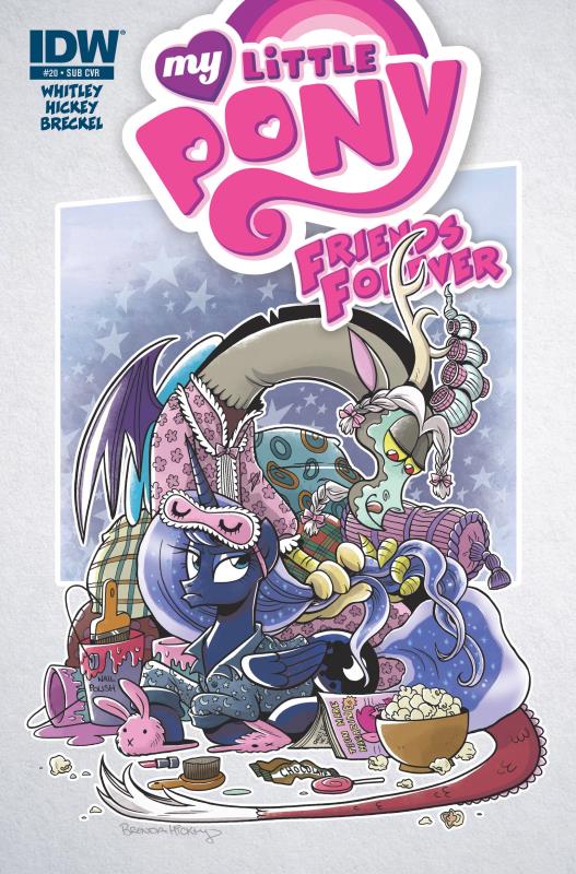 MY LITTLE PONY FRIENDS FOREVER #20 SUBSCRIPTION VARIANT