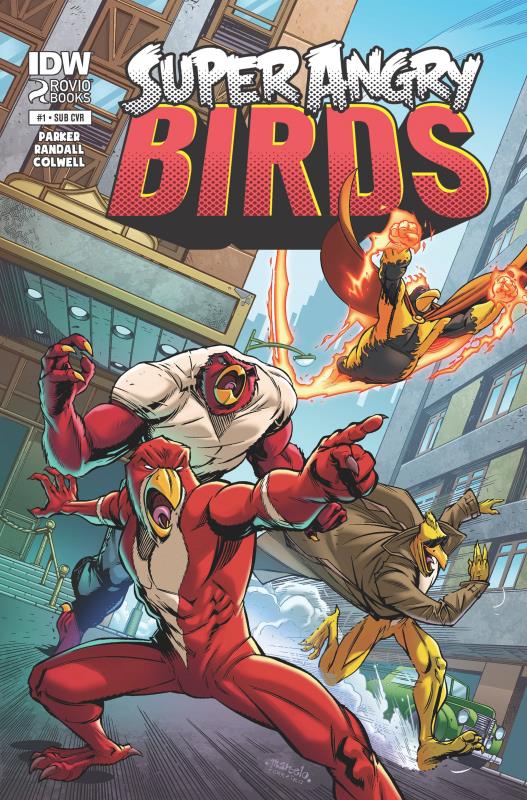 ANGRY BIRDS SUPER ANGRY BIRDS #1 (OF 4) SUBSCRIPTION VARIANT