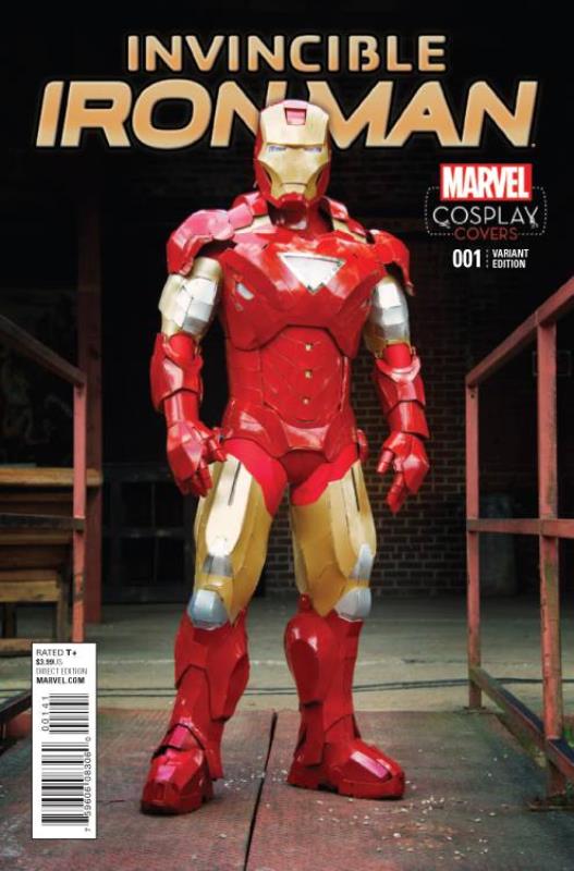 INVINCIBLE IRON MAN #1 1:15 COSPLAY VARIANT