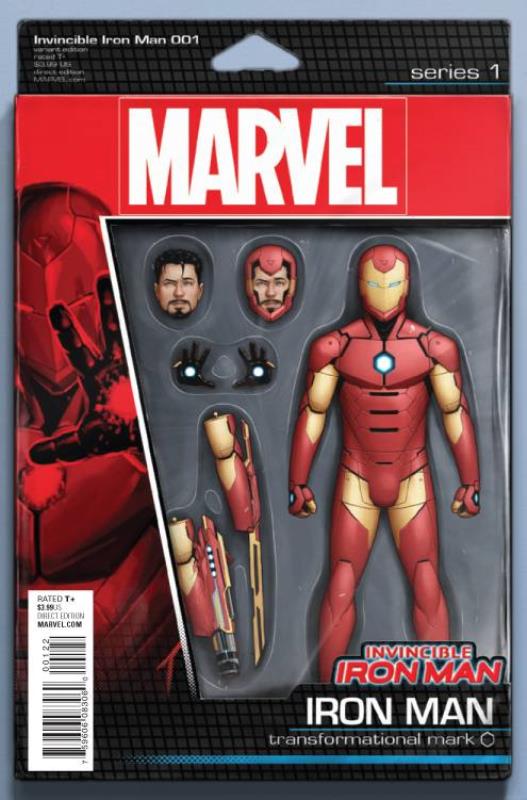 INVINCIBLE IRON MAN #1 ACTION FIGURE VARIANT